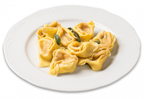 Tortelloni di zucca al burro e salvia