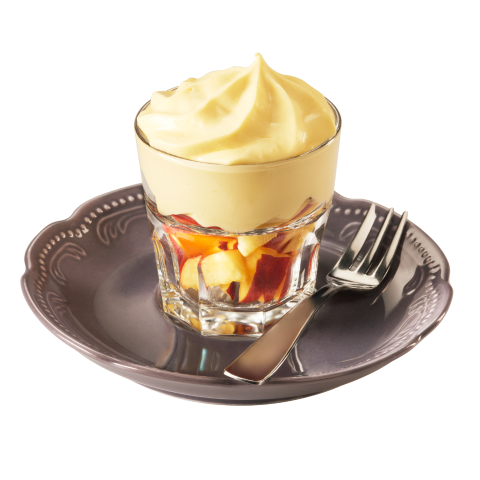 Pesche con mascarpone