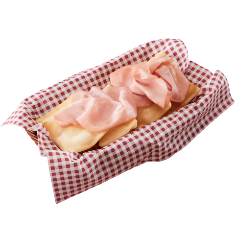 Gnocco 4 pezzi con mortadella